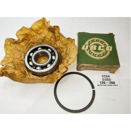 UBC Single Row Deep Groove Open Type Ball Bearing in original packaging 126-200