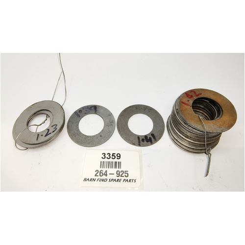 King Pin Adjustment Washers/Shims Sized  0.052"-0.057"  264-925 New Old Stock
