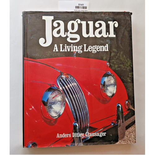 Jaguar A Living Legend hardcover book by Anders Clausager