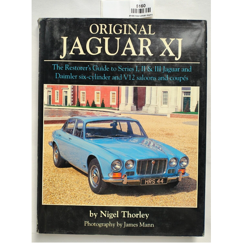 Original Jaguar XJ The Restorer's Guide Series I II III Daimler V12 coupes hard