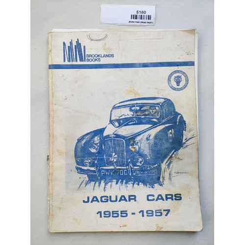 Vintage Brooklands Books Jaguar Cars 1955 - 1957 softcover