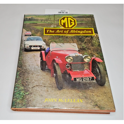 MG The Art of Abingdon by John McLellan hardcover book