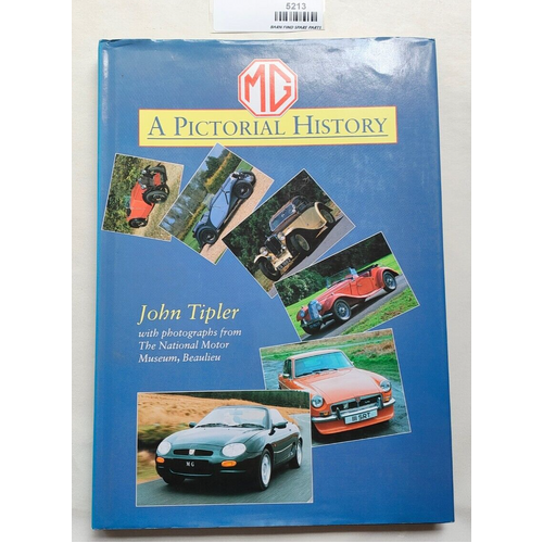 MG A pictorial History hardcover book by John Tipler