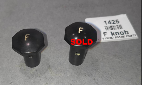 Original used Lucas "F" Panel switch knobs - sold individually0