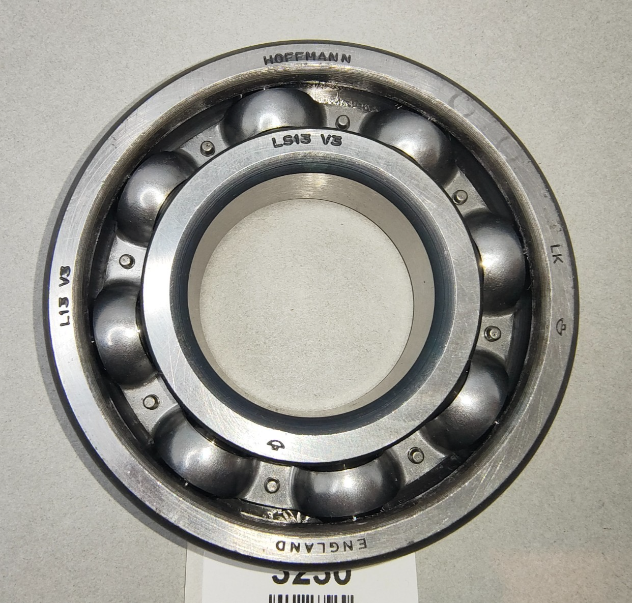 Hoffman LS 13 bearing Made in England, Open Type Deep Groove Radial Ball Bearing1