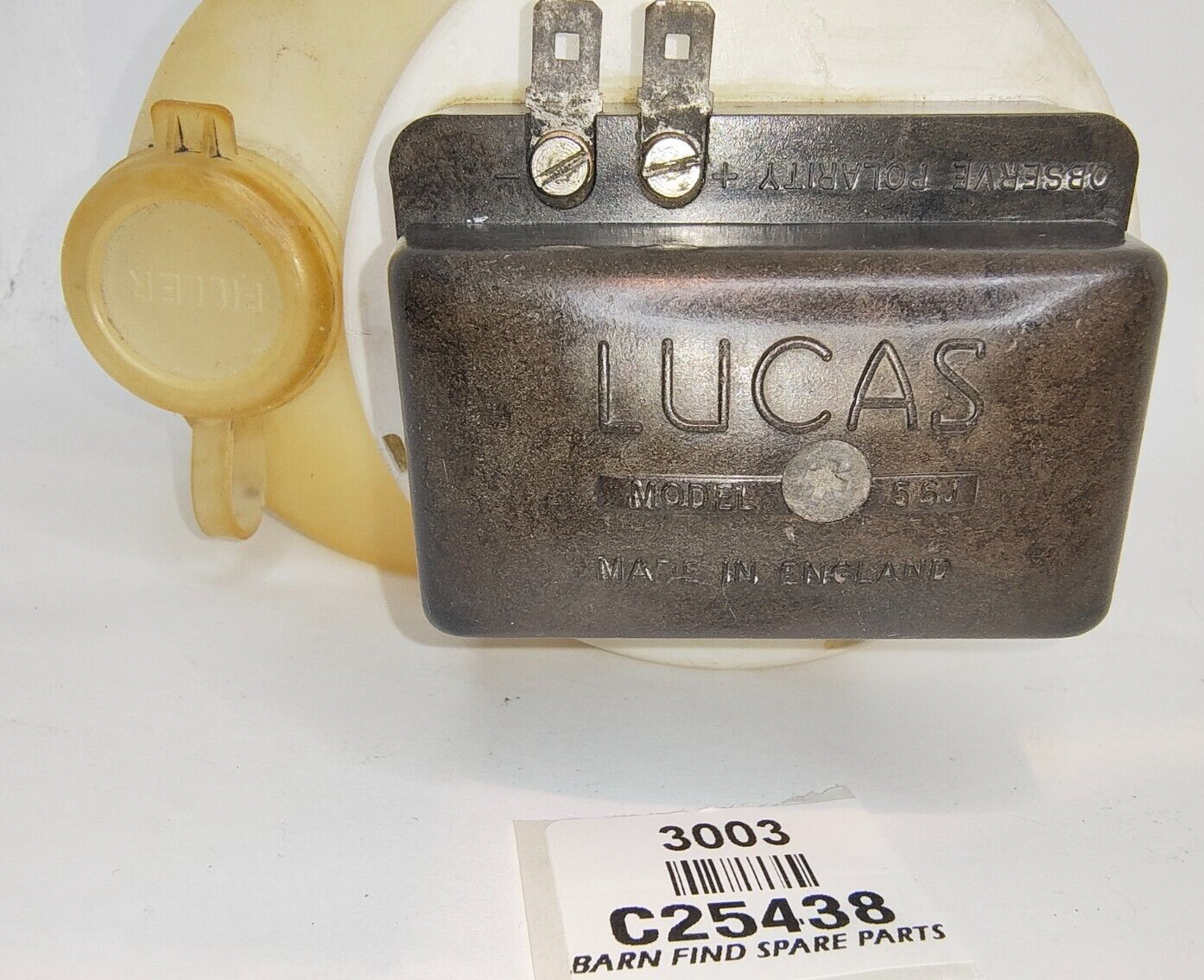Genuine Lucas 5SJ used C25438 Screenjet washer bottle -Jaguar BMC etc10