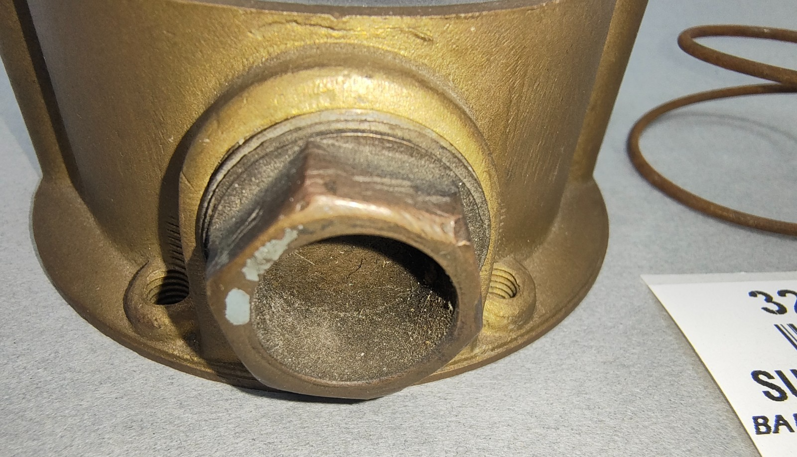SU Type L  Brass Body Fuel Pump AUA 4080  style stamped B 2 -1946 February & 7682