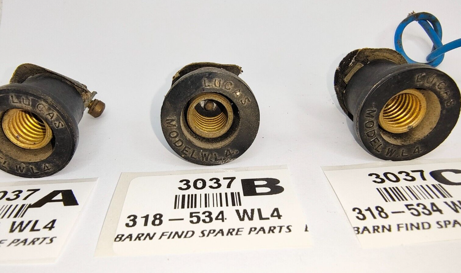 Original vintage Lucas used Warning Lamp WL4 Jaguar 318-534 sold individually4