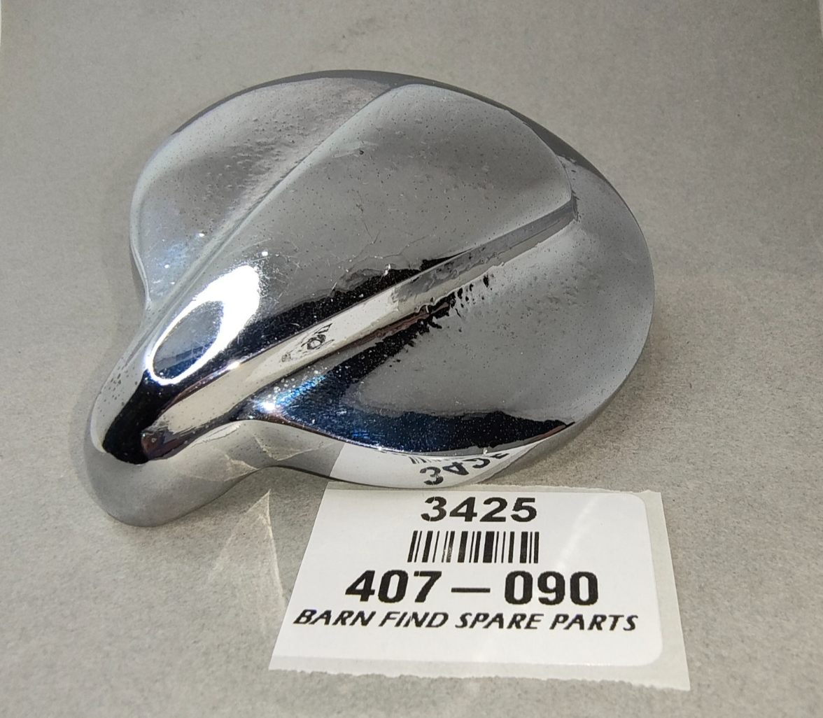 Chrome Fuel Cap, original type, Used Condition 407-090 Suits MG TD & MG TF0