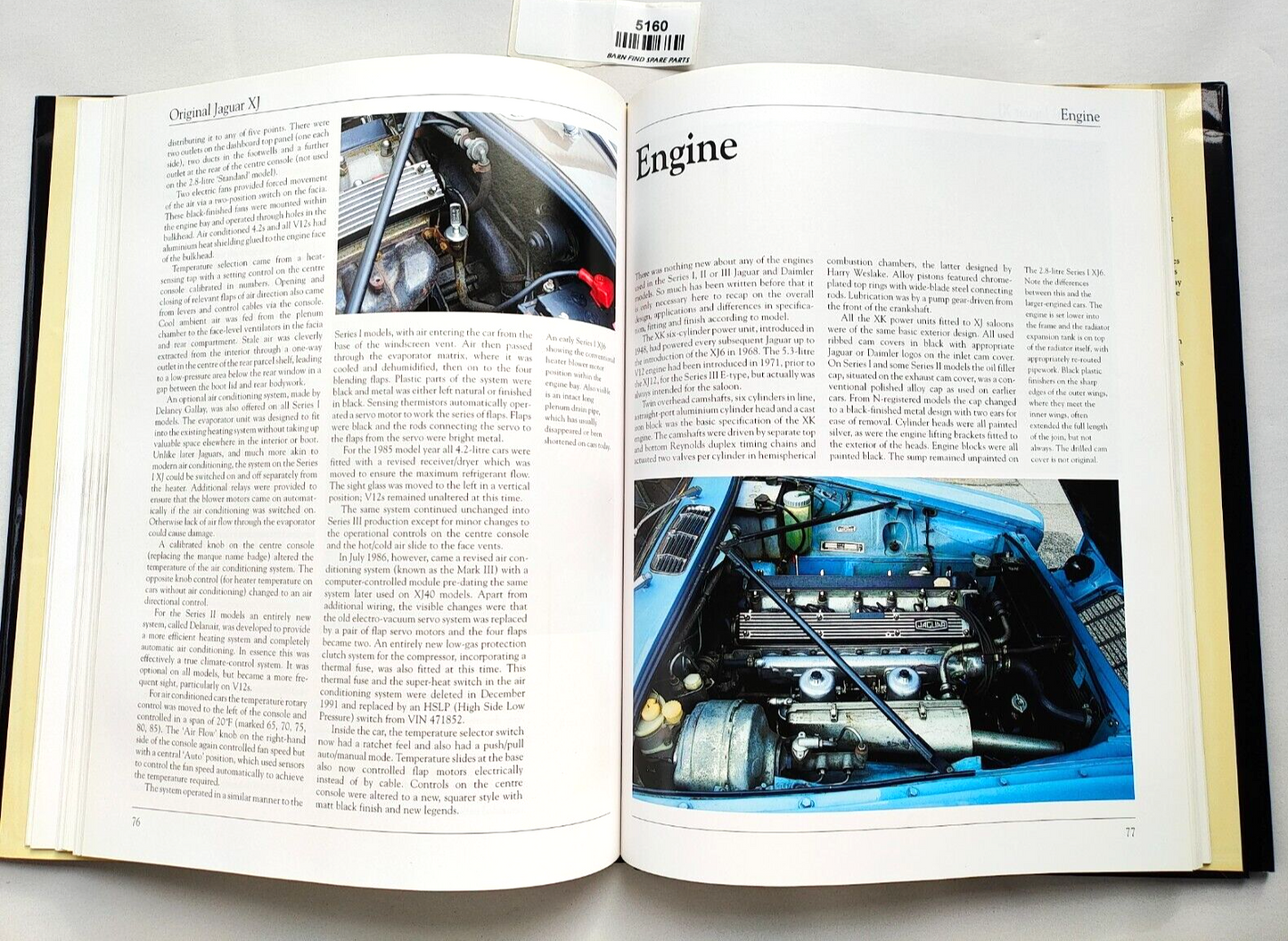 Original Jaguar XJ The Restorer's Guide Series I II III Daimler V12 coupes hard9