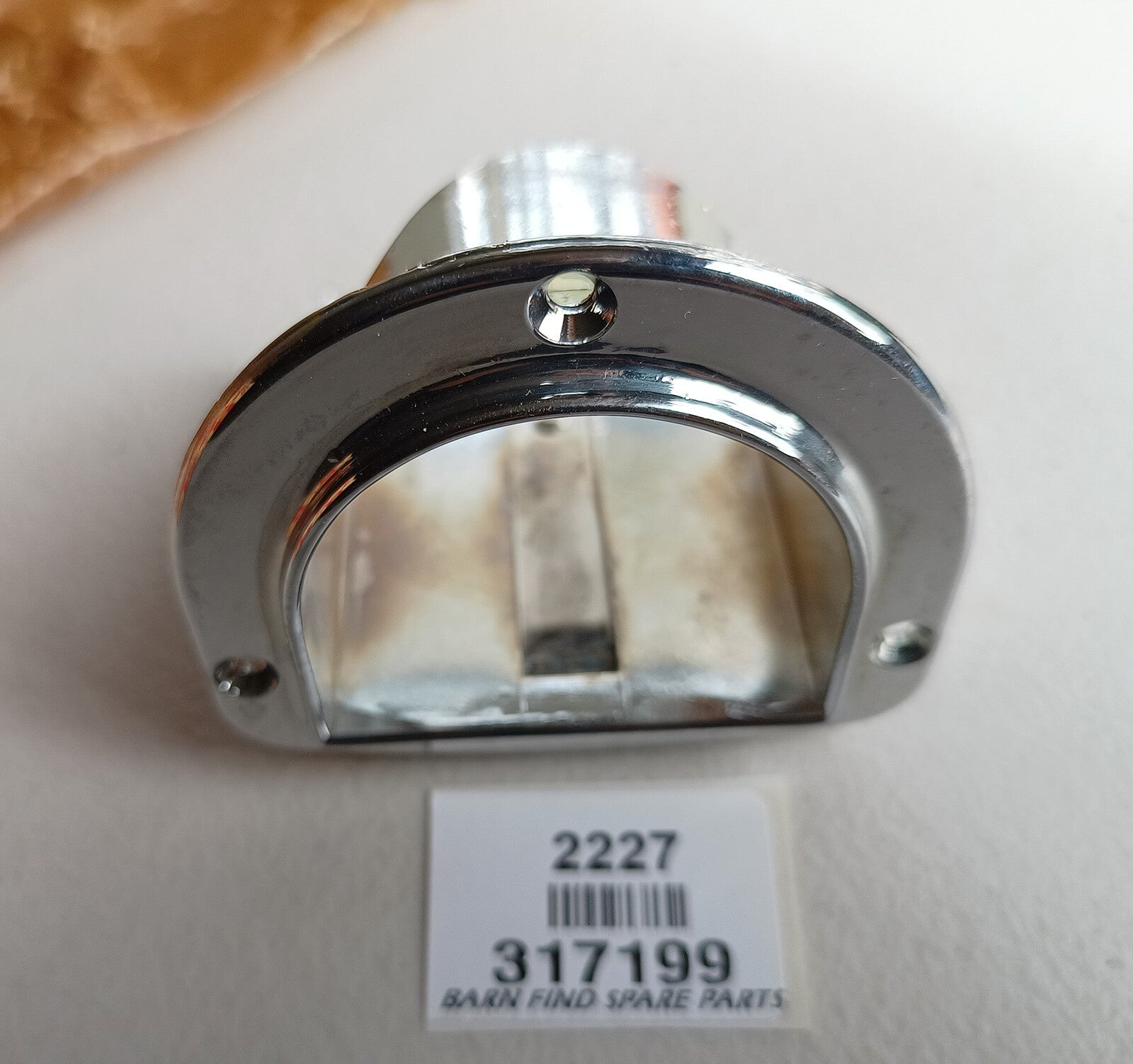 ROVER Ashtray slide housing for rear of front seat, 317199. New Old Stock.1