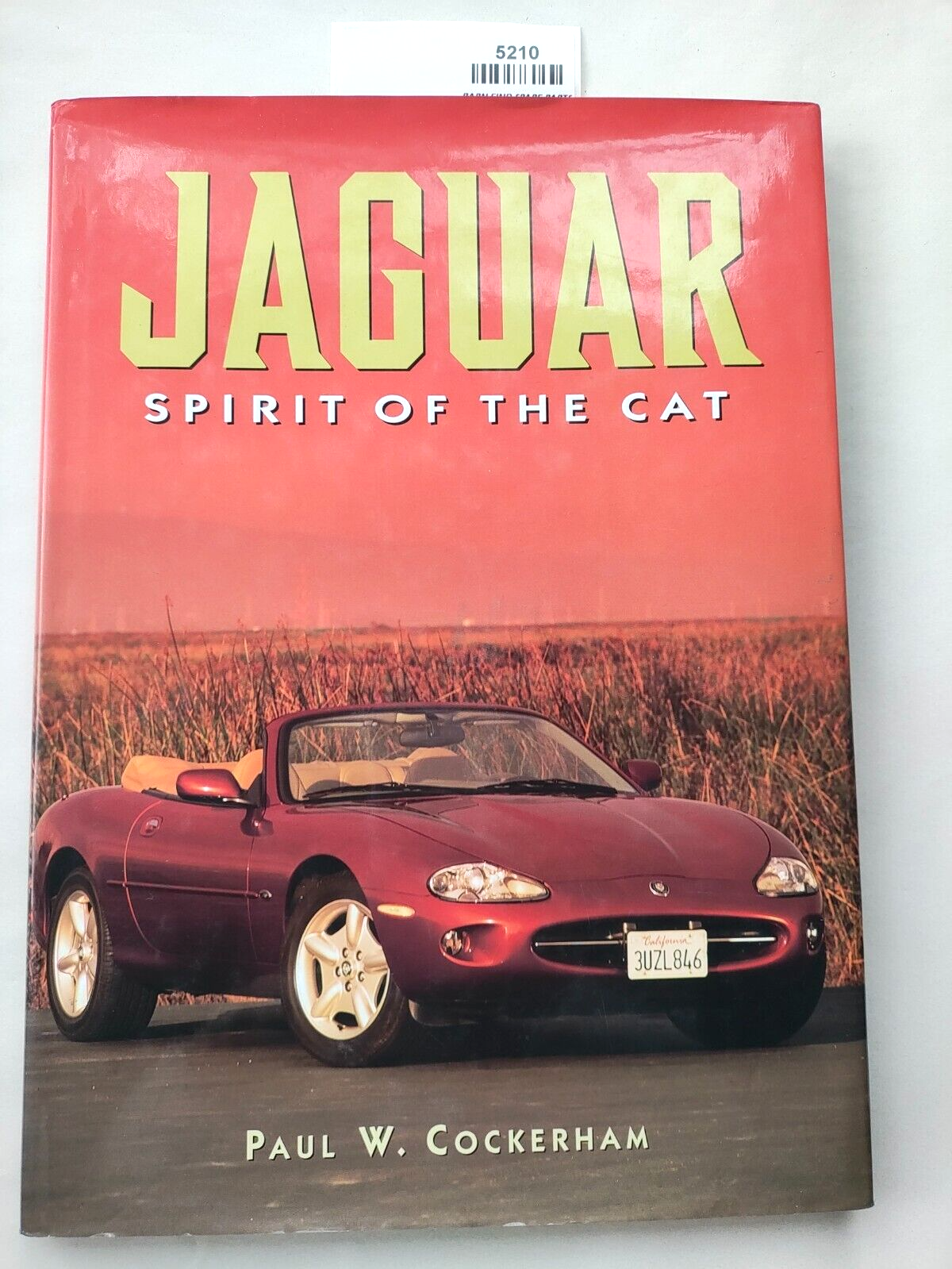 Jaguar Spirit of the Cat hardcover book by Paul Cockerham0