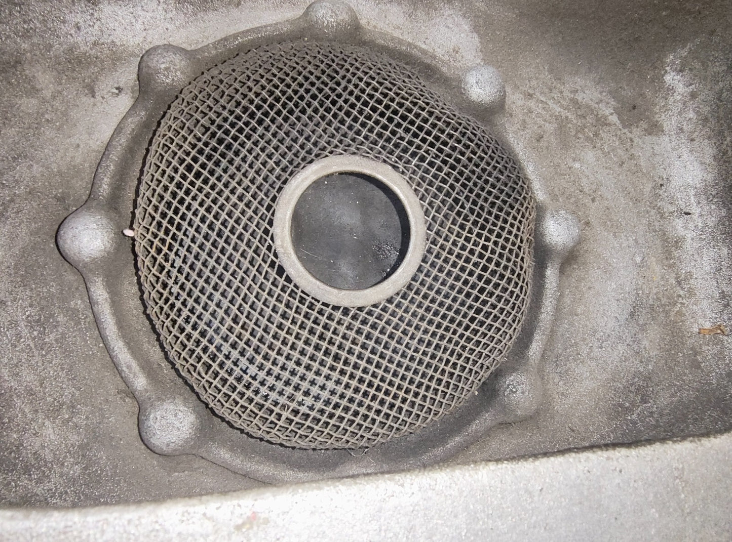 JAGUAR MK 1 2.4  USED FACTORY ORIGINAL ALLOY OIL SUMP PAN -  PART NUMBER C1006411