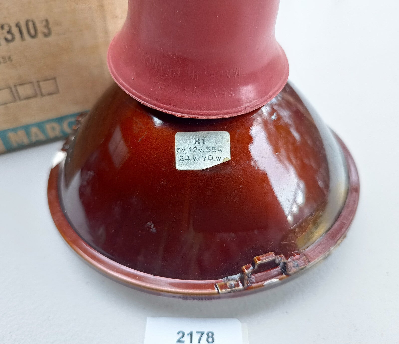Original 5 1/2 inch SEV Marchal Light, 612 602033