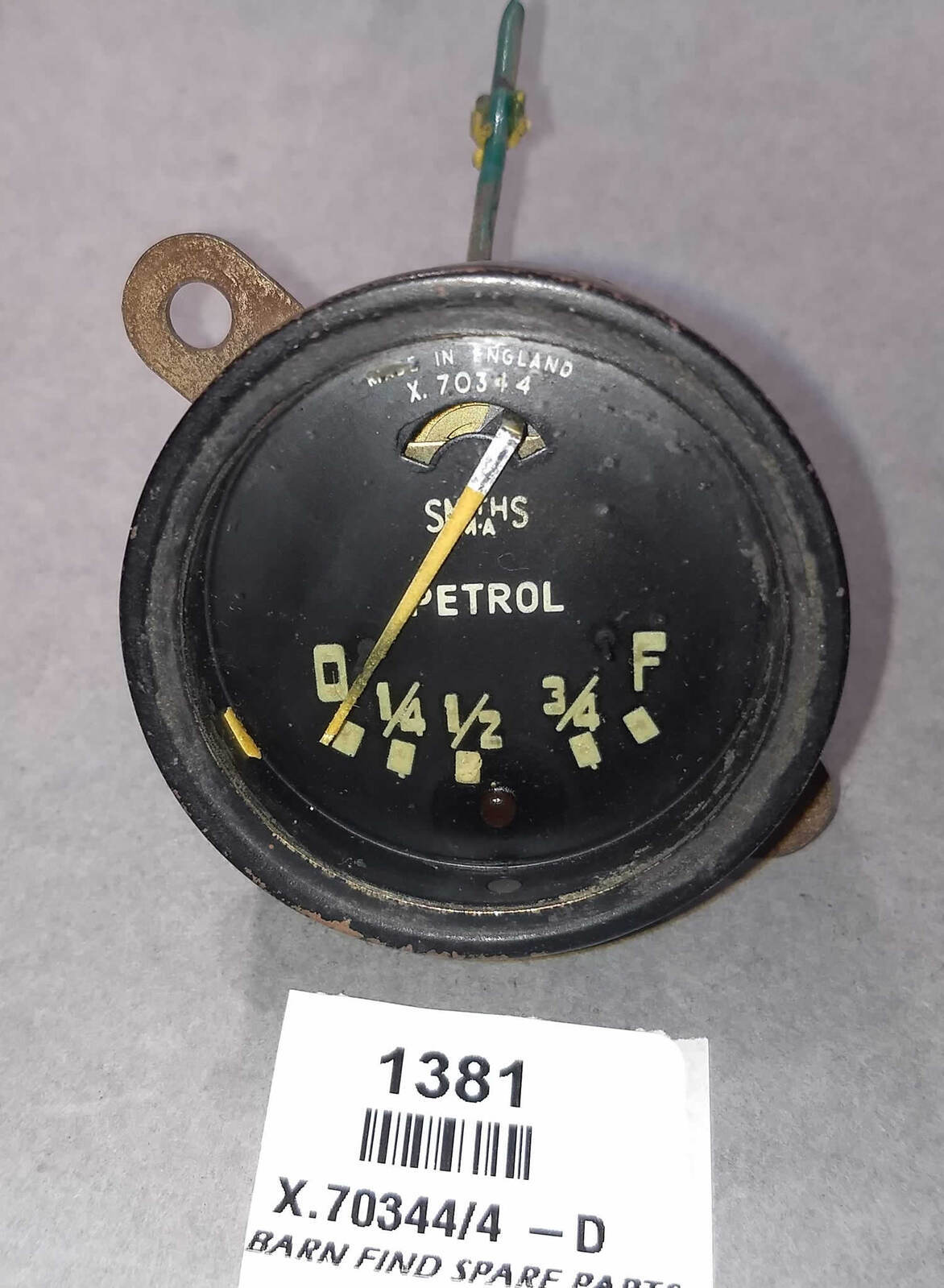 Smiths Petrol Gauge  X.70344/4 used to suit Jaguar0