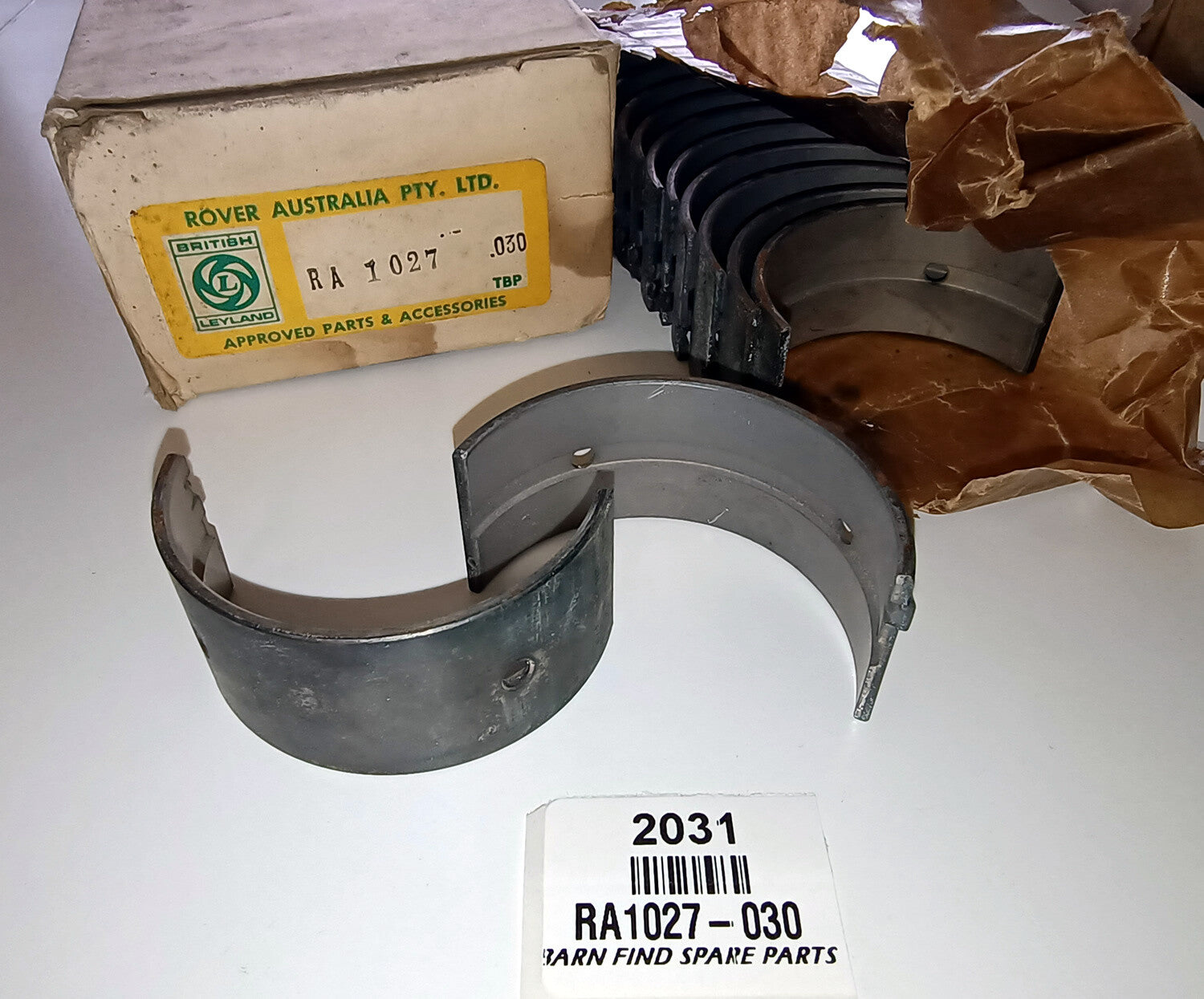 NOS Rover Australia Bearing set RA1027-030 Stamped  1833 030  RM 255 7700
