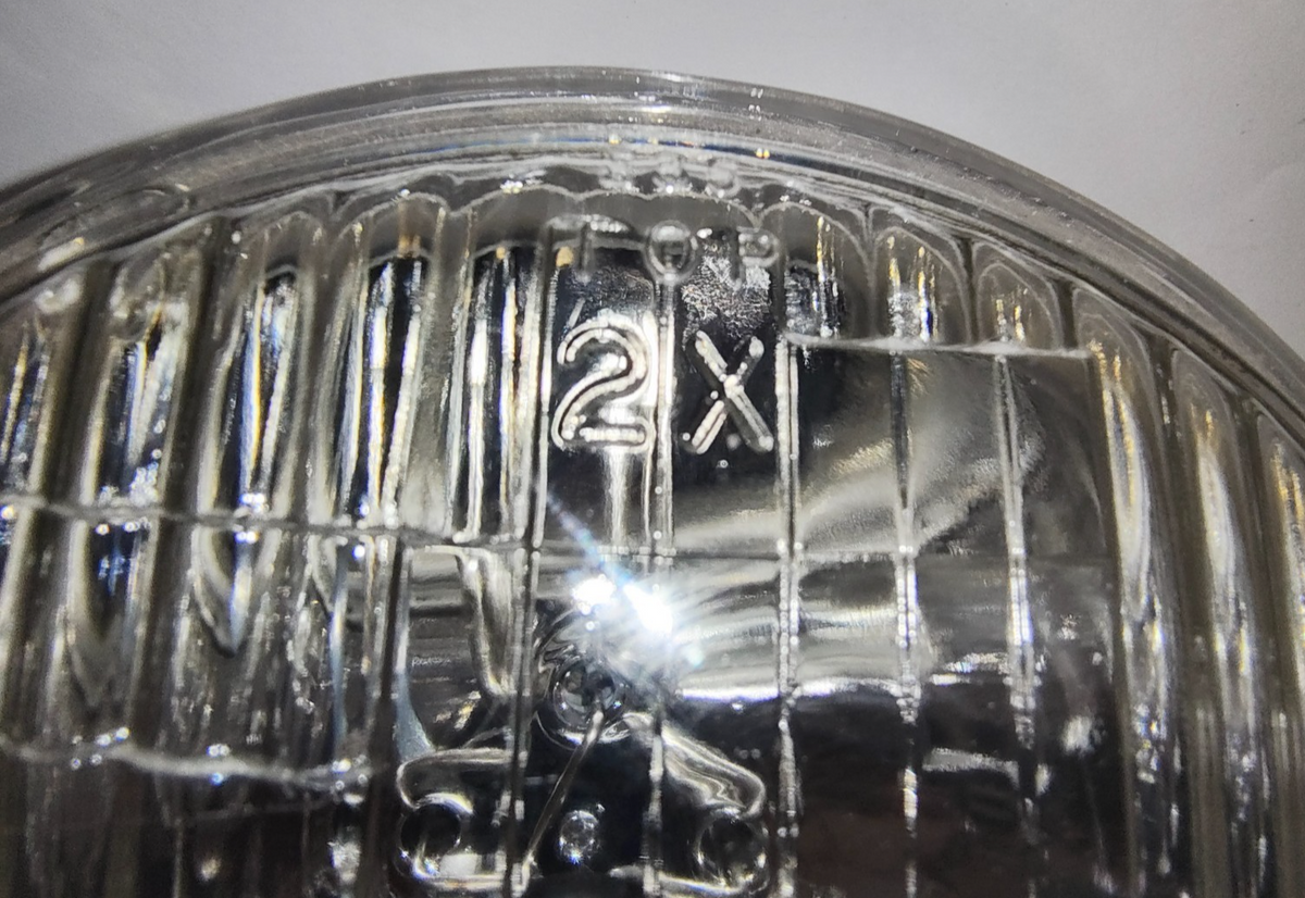 Used 5.75 inch 5 3/4 " Koito Sealed Beam N35 3 Pin - High & Low Beam Headlight4