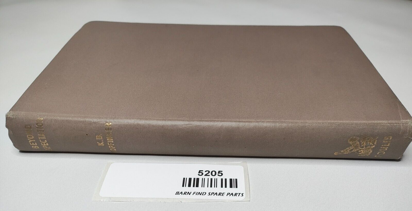 Beyond Expectation "The Volkswagen Story" book by  K.B. Hopfinger 1954 First Ed1