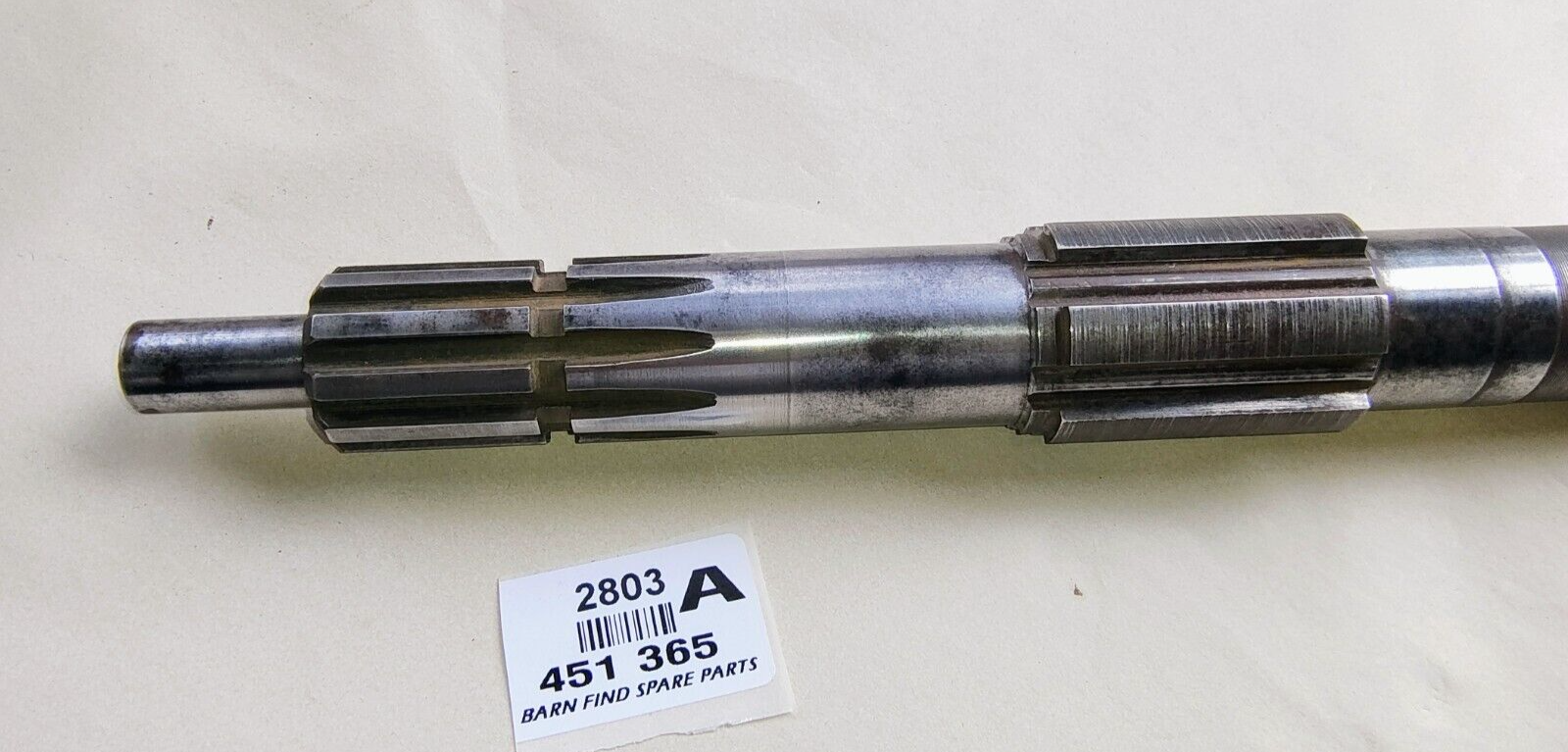 MG Gearbox Mainshaft  451-365 A, Sliding Spline Type, Good  Used Condition3