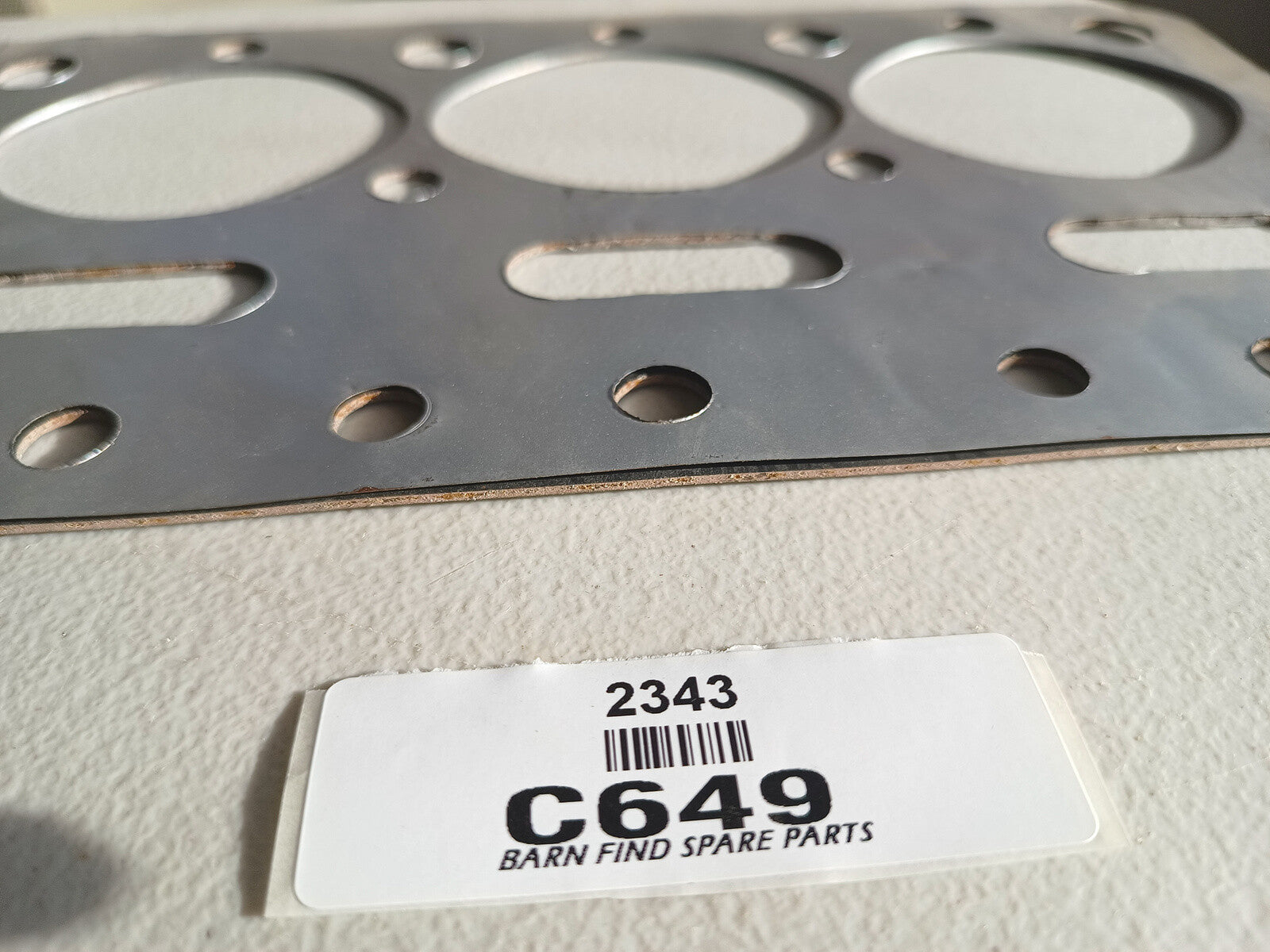 Jaguar MK 4 Six Cylinder Head Gasket (COMPOSITE ) C649 New Old Stock.2