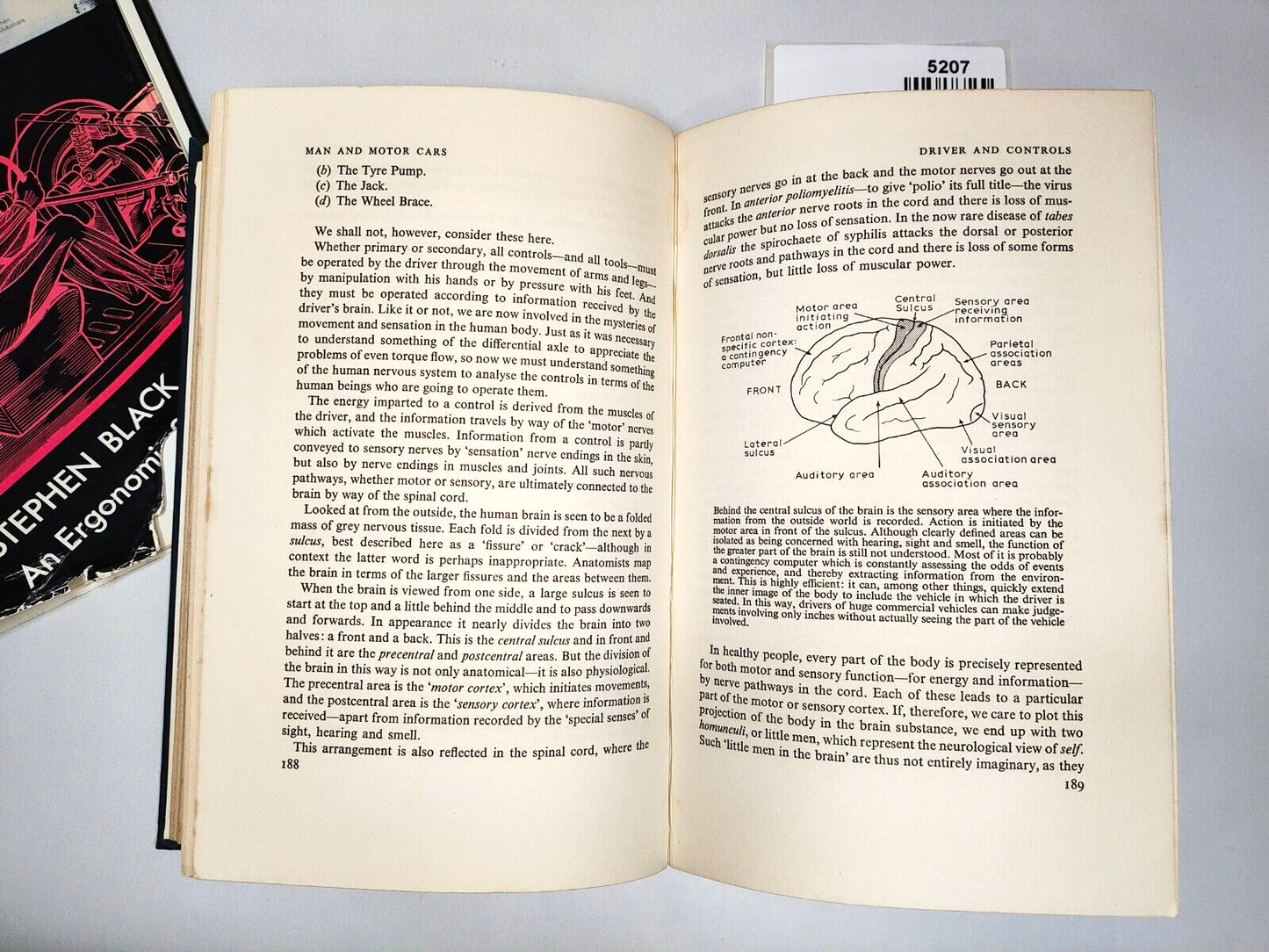 Man and Motor Cars book by Stephen Black hardcover 1966 first edition12