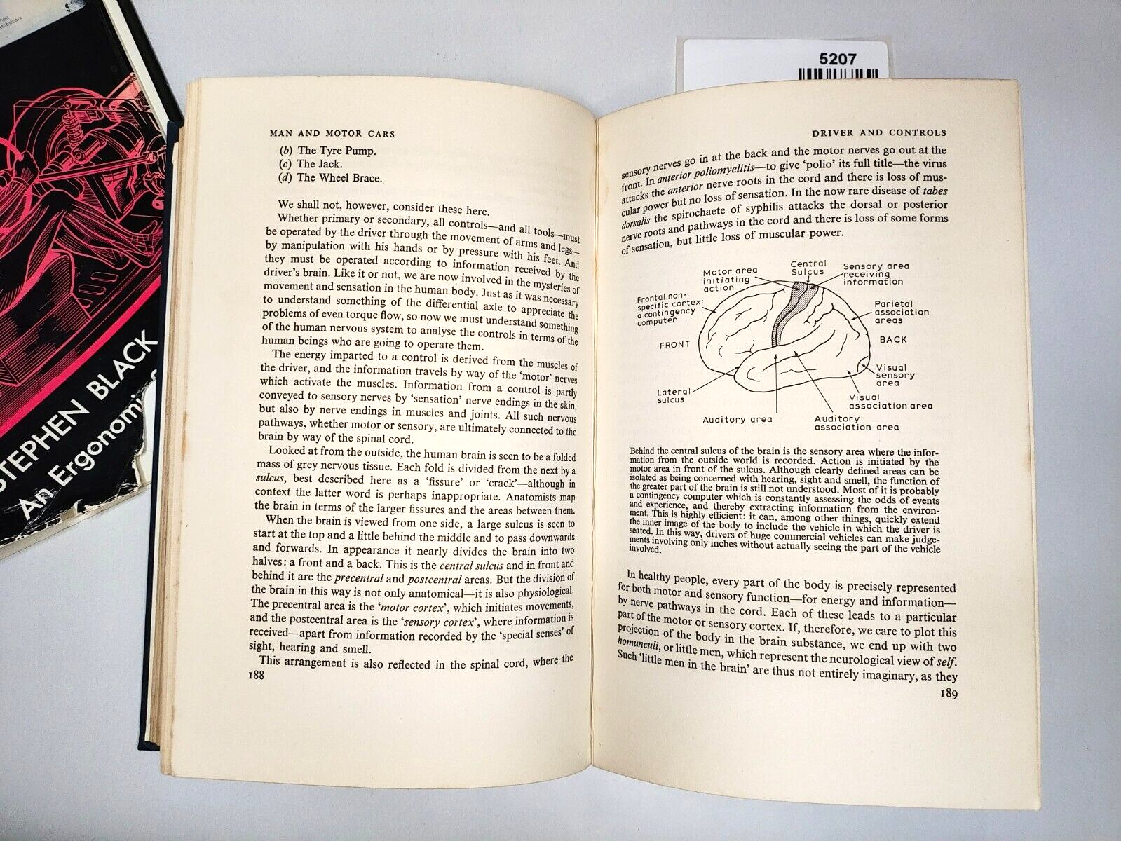 Man and Motor Cars book by Stephen Black hardcover 1966 first edition12