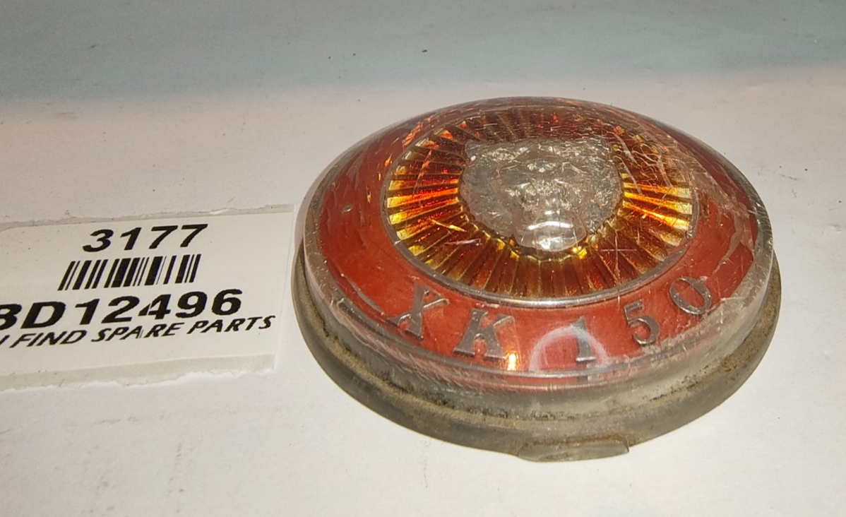 Original plastic Jaguar XK150 Grill Badge BD12496 used2