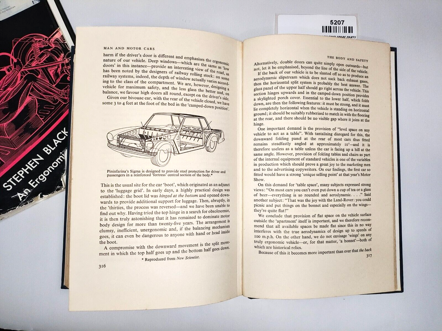 Man and Motor Cars book by Stephen Black hardcover 1966 first edition13