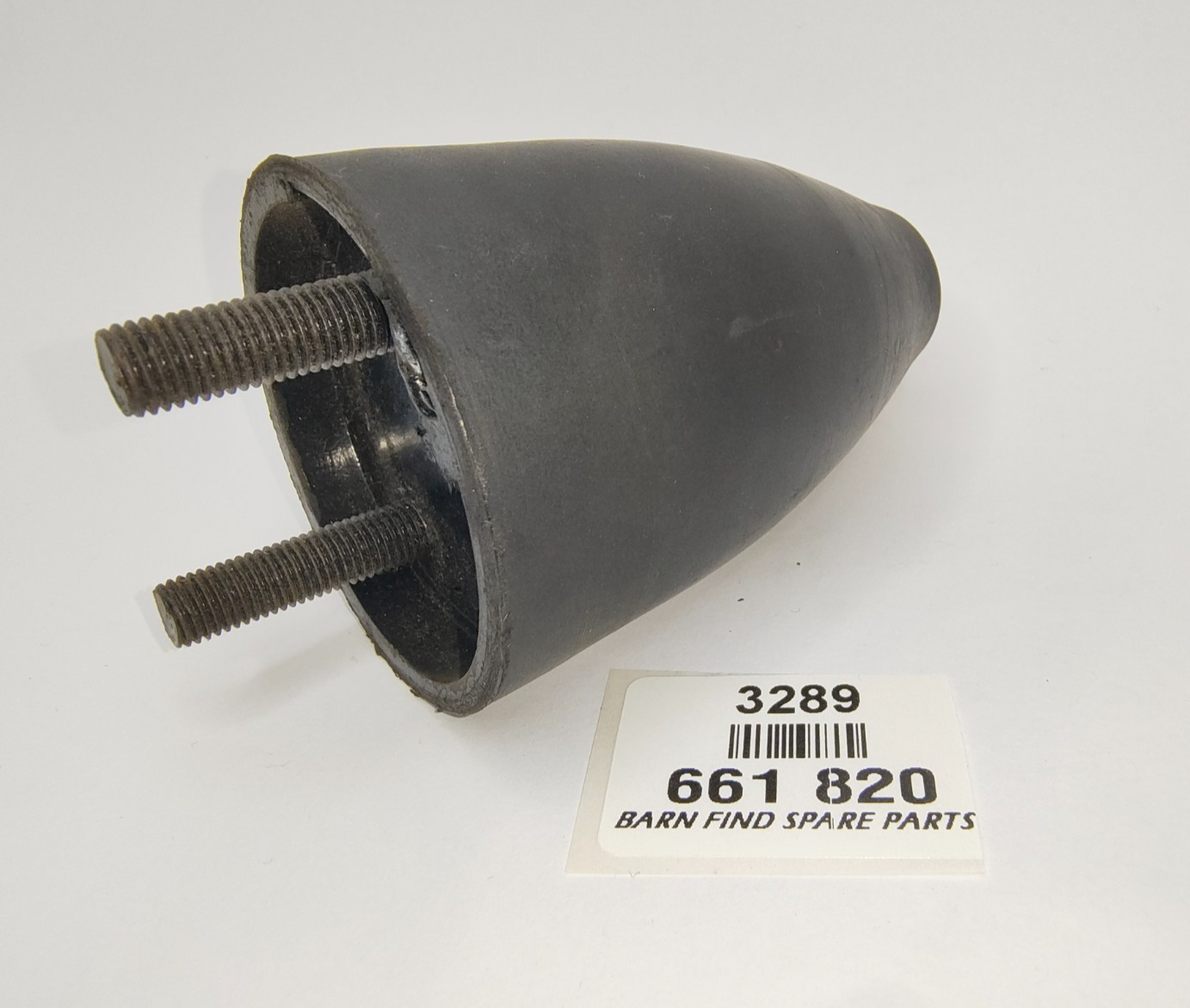 Austin Healey BUMP STOP 661 820  Lower Front 3-5/16" (84mm) tall) New Old Stock1