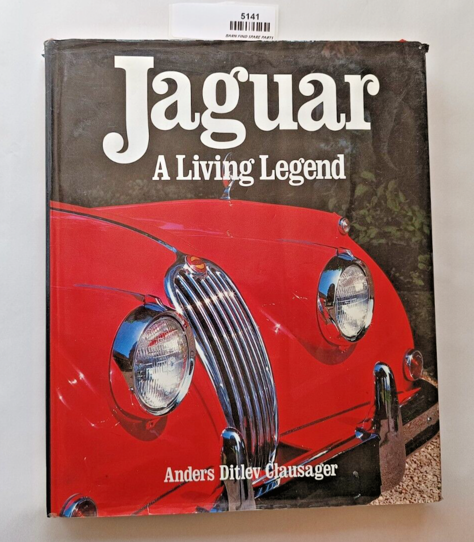 Jaguar A Living Legend hardcover book by Anders Clausager0