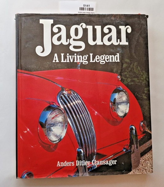 Jaguar A Living Legend hardcover book by Anders Clausager0