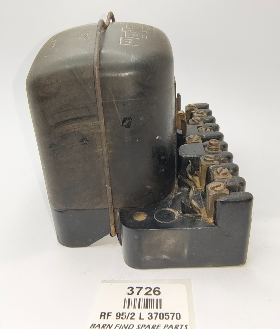 ORIGINAL Used LUCAS RF95/2 L 12V Voltage Regulator 370570 Date Stamped 11 486