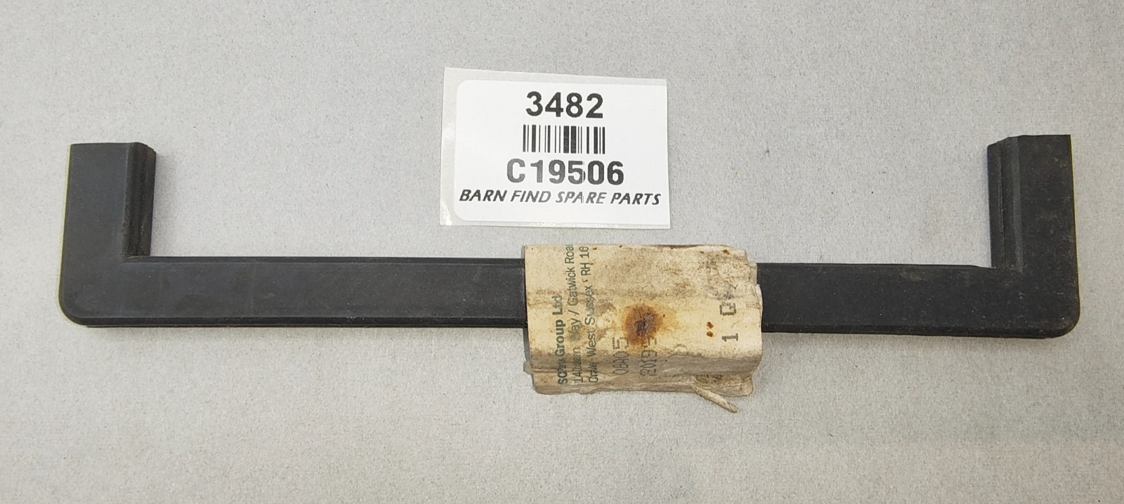Battery Clamp Rubber Moulding Pad, New Old Stock, C19506 To Suit various Jaguar0