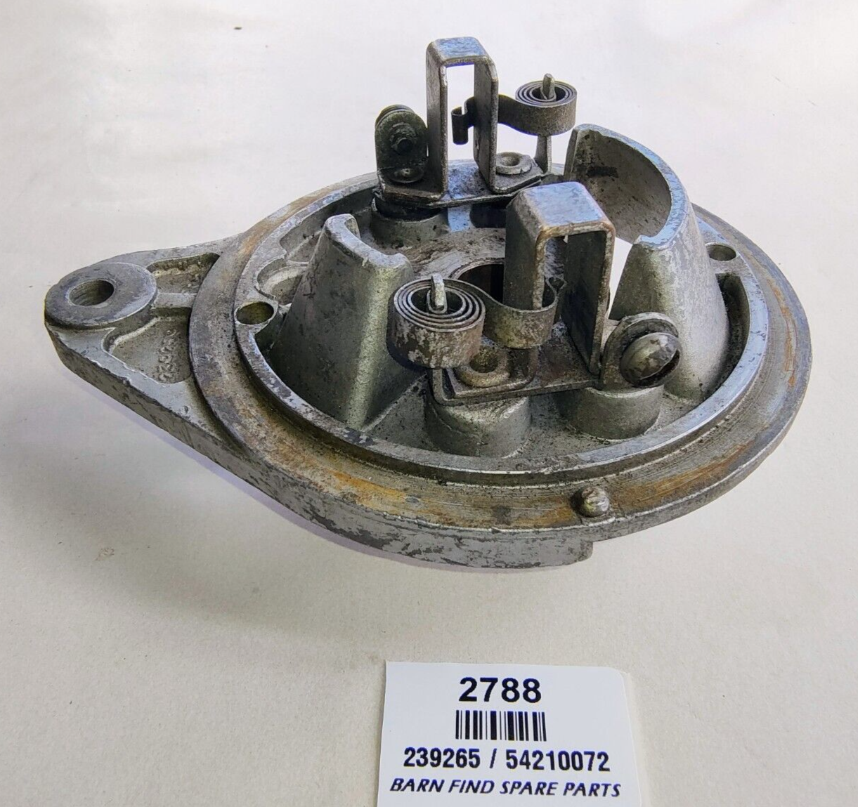 Lucas commutator end bracket 239265 / 54210072 Used To suit some C45 PV4 & C41