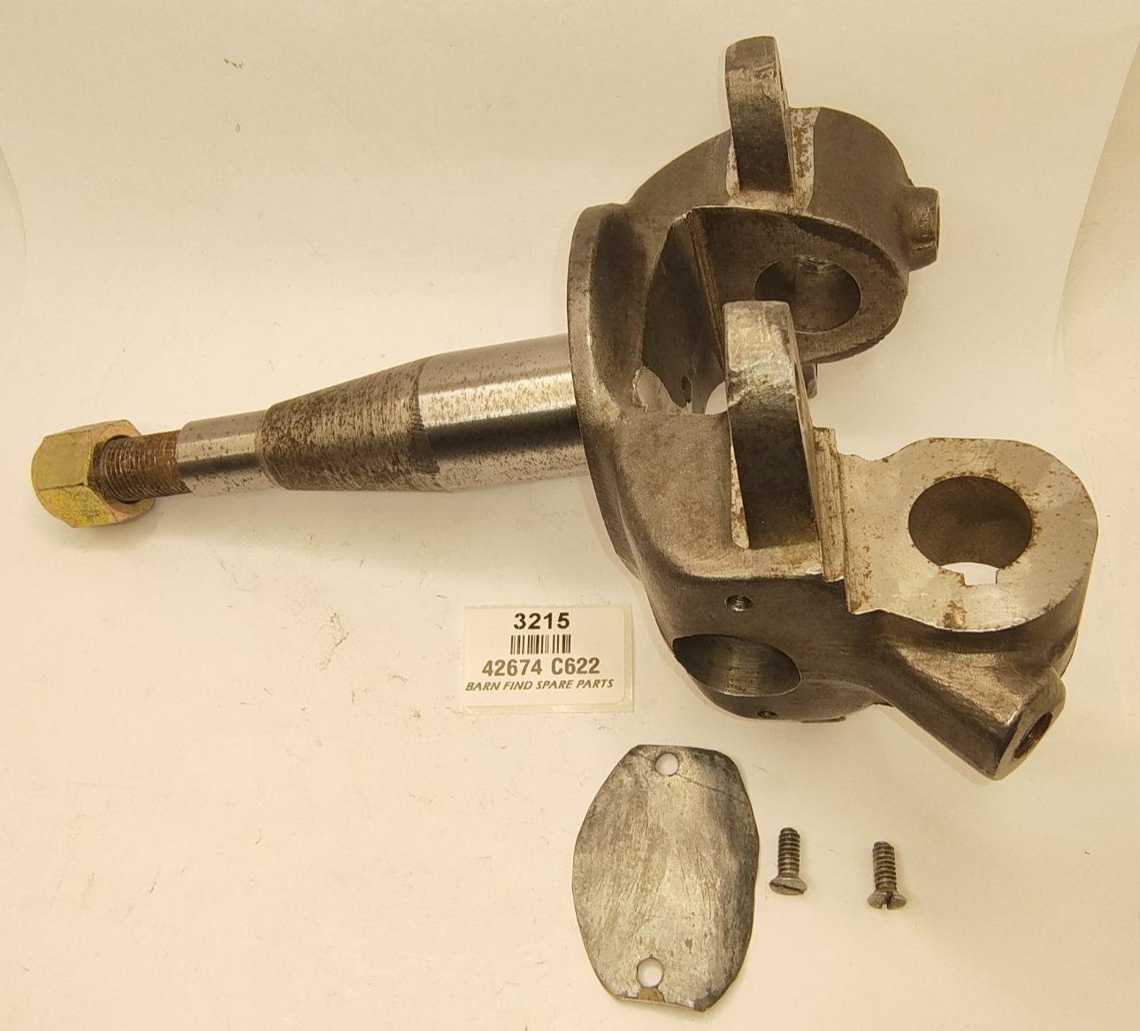 Pair of Jaguar Mark 4 1 1/2 Litre and earlier 2 1/2 Litre stub axles C621 C6220
