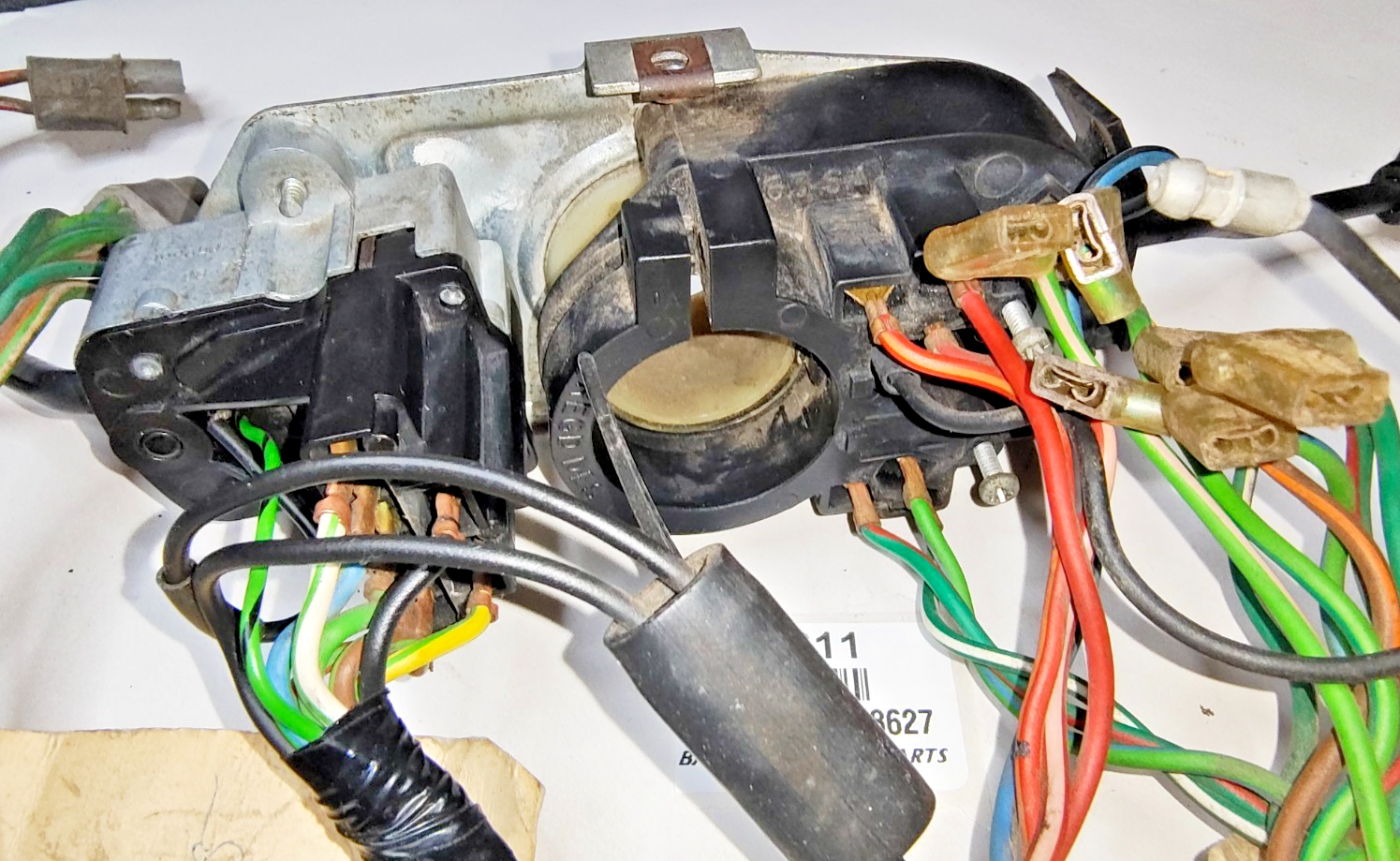 Lucas Jaguar XJ Indicator/Light Dip Flash Wiper 2 Stalk Control Unit Used12