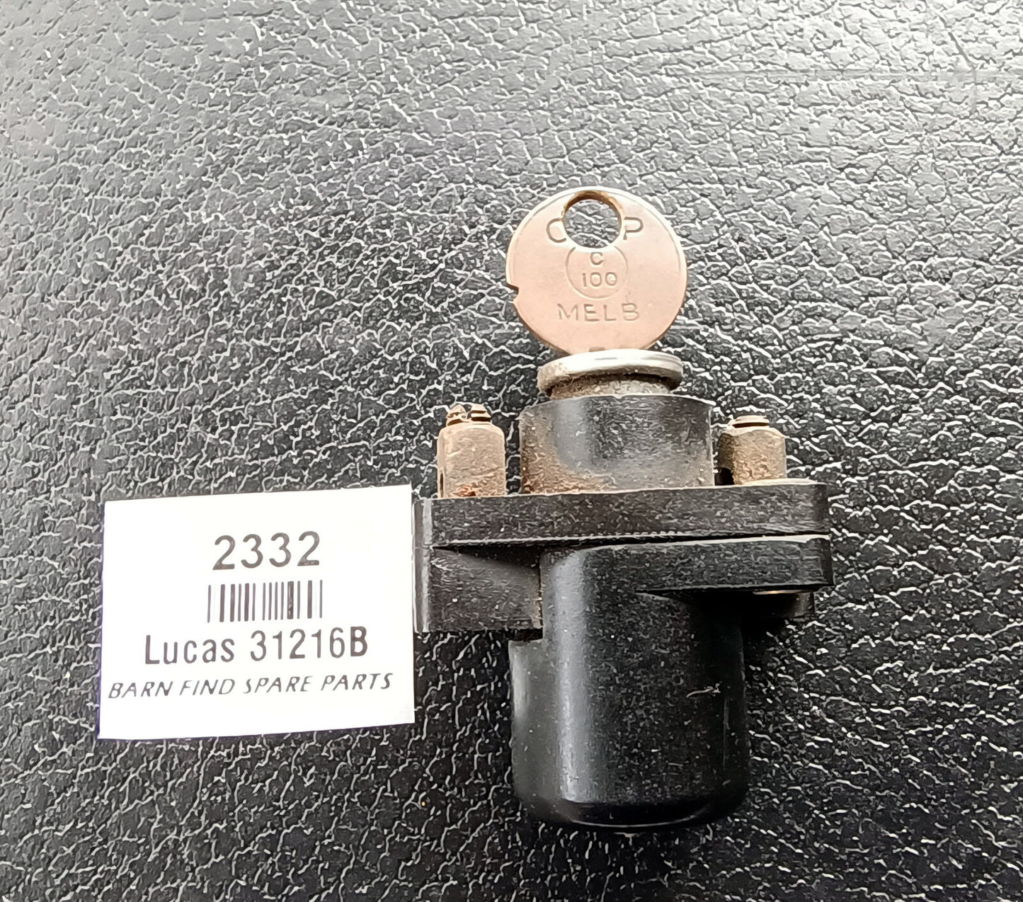 Lucas USED S.55 Ignition Switch, 31216B  FNR 3. Good Used Condition0