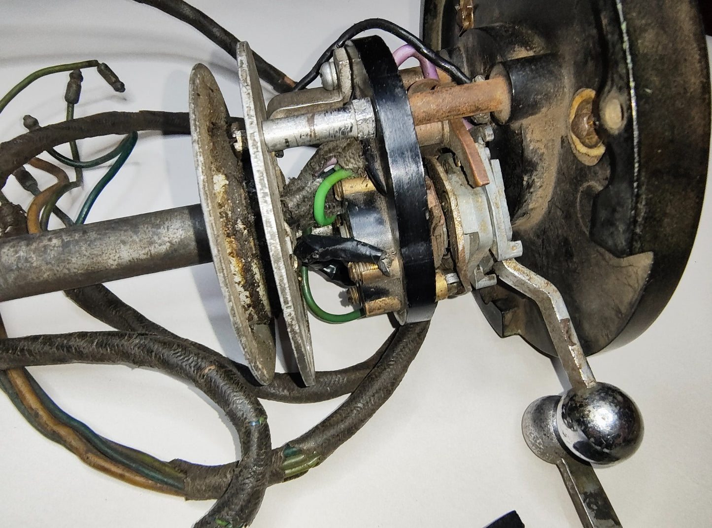 Steering wheel Column Control Manette Used inc. Horn Light Dipper etc CC6 3275811