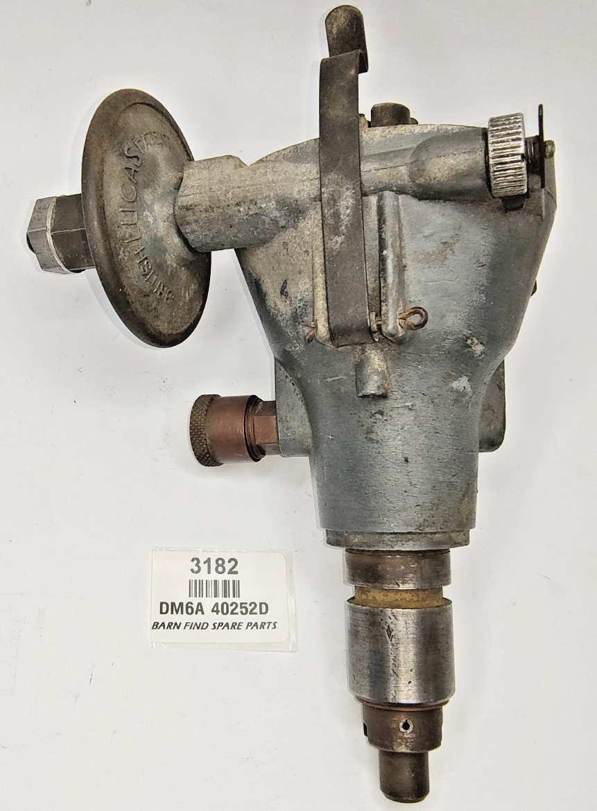 Lucas Original Used Distributor DM6A 40252D  Dated 6 54 Suits various 6 cylinder6