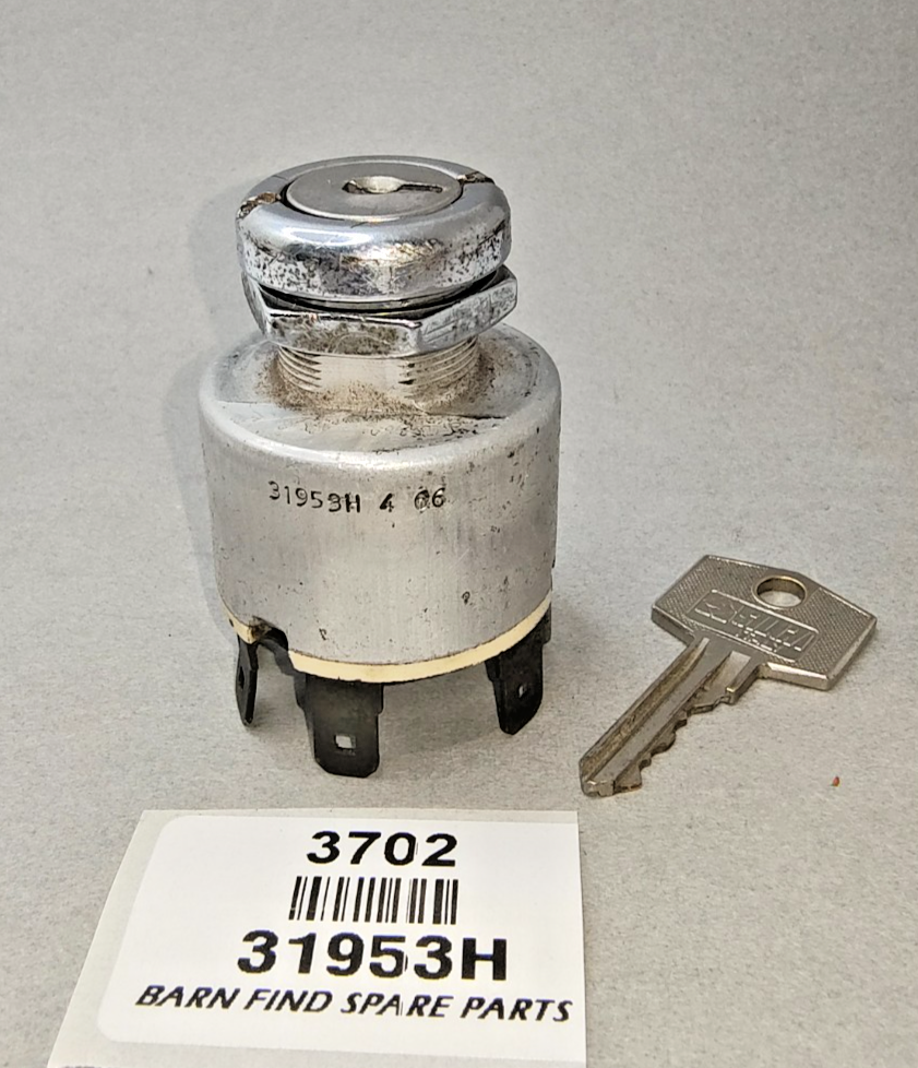 Original Lucas combined 3 position ignition & starter switch Good Used 31953H6