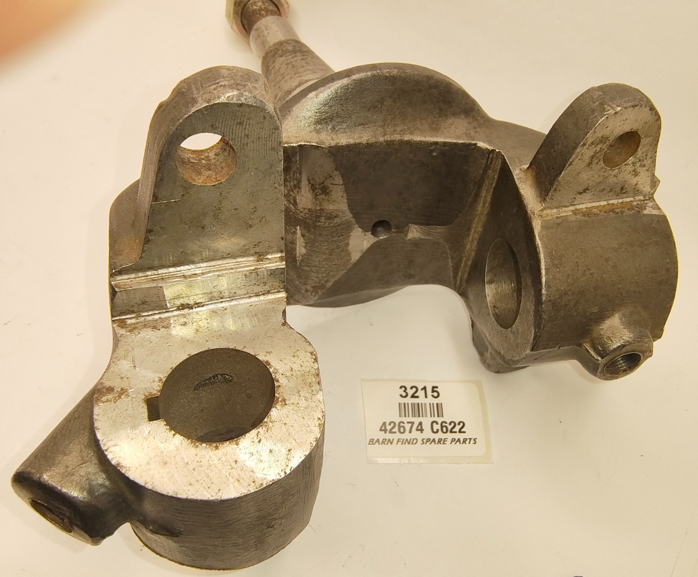 Pair of Jaguar Mark 4 1 1/2 Litre and earlier 2 1/2 Litre stub axles C621 C6225