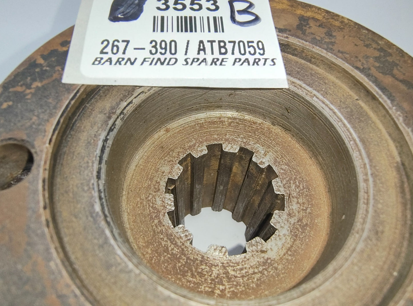 Pinion Flange with dust cover good used 267390  ATB7059 suits some MGA MGB9