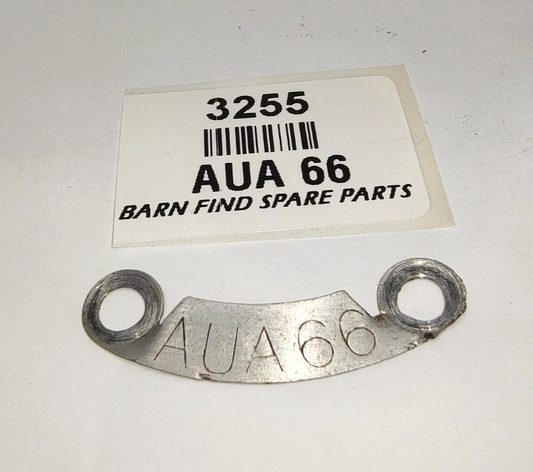 SU original genuine Used Fuel Pump identification Tag AUA 66 AUA660