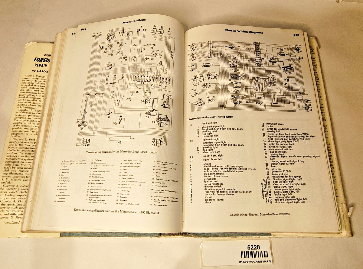 Glenn’s Foreign Car Repair Manual Hardcover Book 1963 2nd edition Chilton14