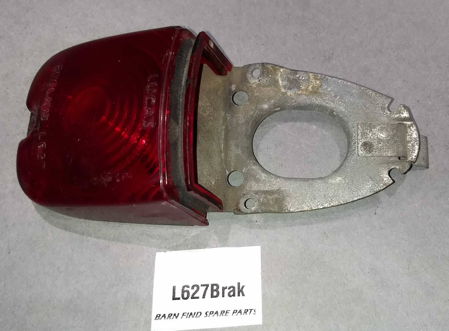 Lucas Tail Light L627 & Bracket0