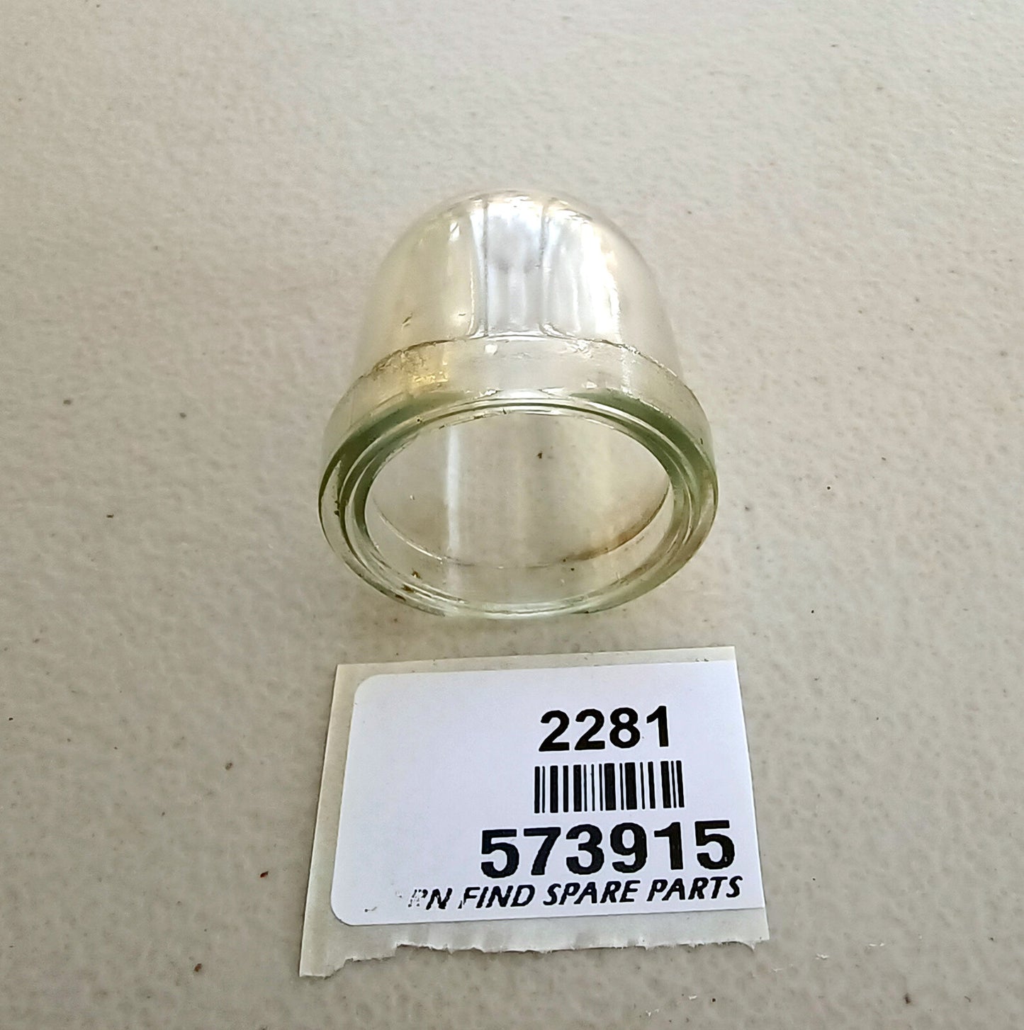 Lucas Original Number Plate Light Glass 573915,  Used Condition 1