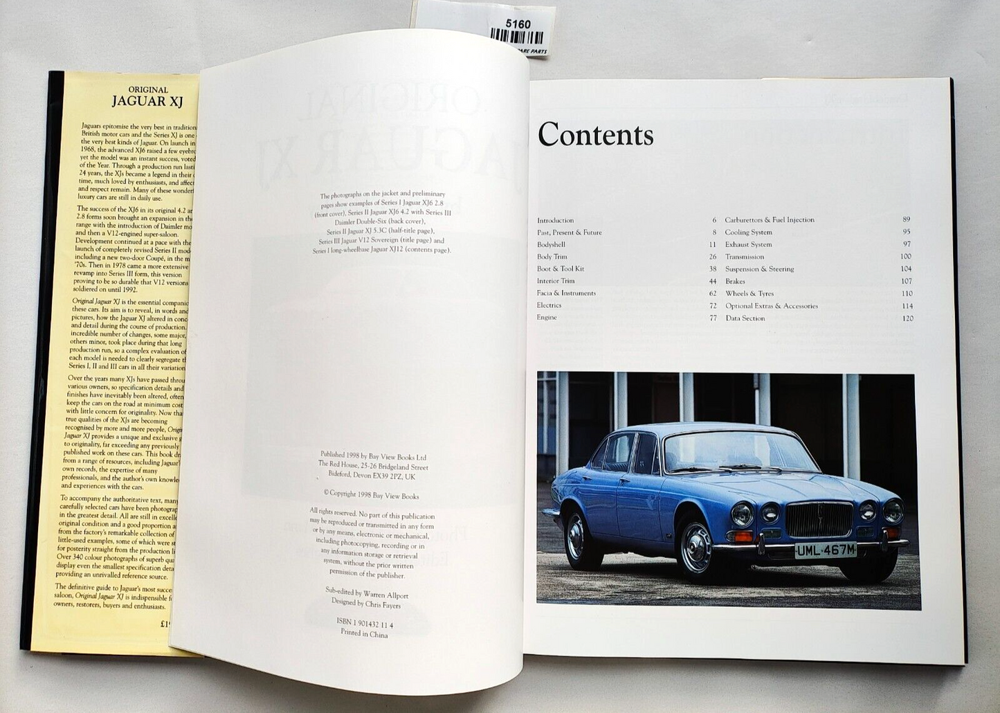 Original Jaguar XJ The Restorer's Guide Series I II III Daimler V12 coupes hard3