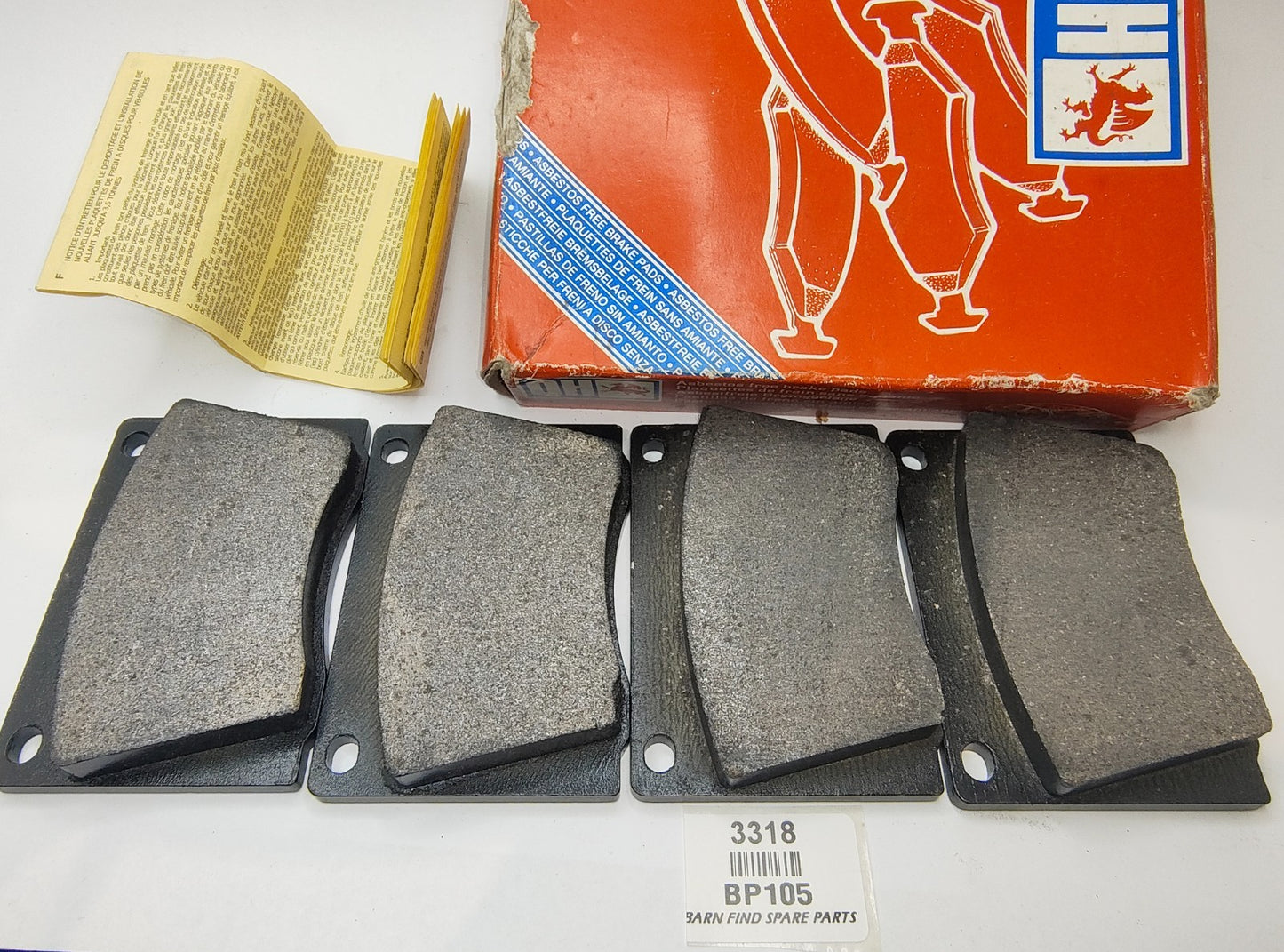 QH (Quinton Hazell) Front Brake Pads  New Old Stock in original box BP1050