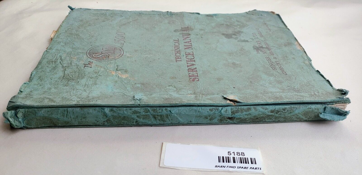 The SM 1500 Technical Service Manual Singer2