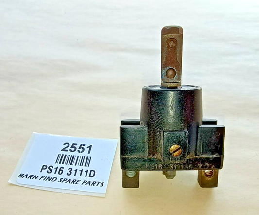 Lucas USED Two Position On-Off PS16 Model Light Switch 3111D Used0